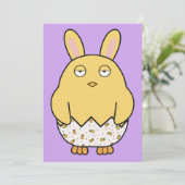 退屈なウサギのひよこ 招待状 (スタンド正面)