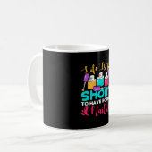 退屈なネイルは人生がもったいない コーヒーマグカップ (正面左)
