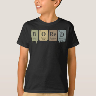 退屈な周期表のパンデザイン Tシャツ