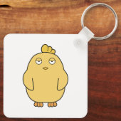 退屈な女 キーホルダー (裏面)