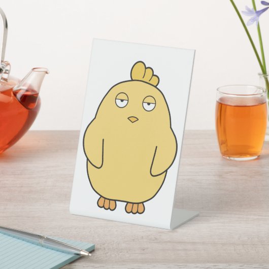 退屈な女 台座サイン (インサイチュ)