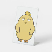 退屈な女 台座サイン (正面)