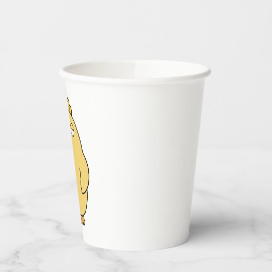 退屈な女 紙コップ (左)