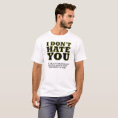 退屈な存在感 おもしろTシャツ Tシャツ (正面フル)