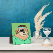 退屈な猿 フォトプラーク (インサイチュ)