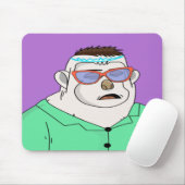 退屈な猿 マウスパッド (マウス)