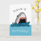 退屈な誕生日を持おもしろいつ カード (黄色い花)