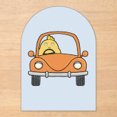 退屈な運転手 アクリル招待状 (正面)