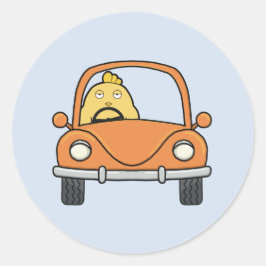 退屈な運転手 ラウンドシール