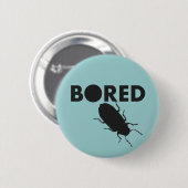 退屈ボタン2 缶バッジ (正面&裏面)