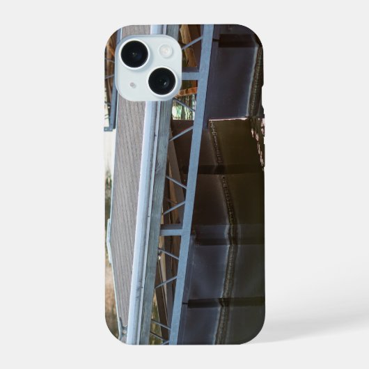 退屈？私はZazzleに写真を追加している。ピクチャー' iPhone 15ケース (裏面)