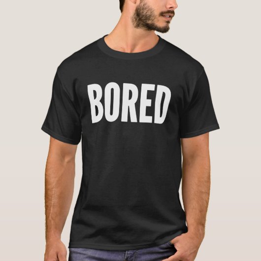 退屈 Tシャツ (正面)