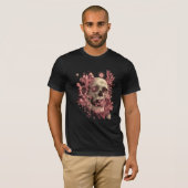 退廃的な芸術的グラフィックTシャツ「陳腐なるものの破裂」 Tシャツ (正面フル)