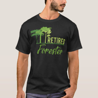 退役した森林管理官 Tシャツ