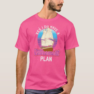 退役した船長 引退 水兵 船乗り セイル Tシャツ