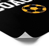 退役コーチ サッカー チーム メンター ポスター (角)