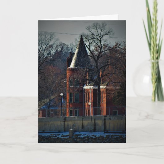 「退役兵の塔」クリスマスカード カード (正面)