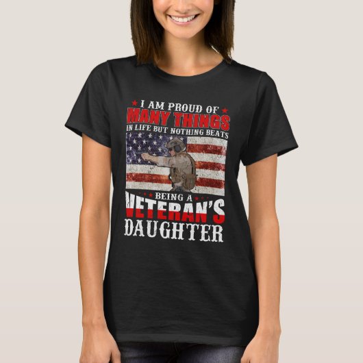 退役军人的女儿 Tシャツ (正面)
