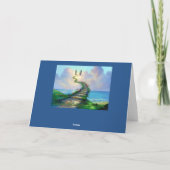 退役犬のための同情カード。 カード (裏面)