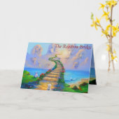 退役犬のための同情カード。 カード (黄色い花)