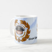 退役空軍マグカップ コーヒーマグカップ (正面左)