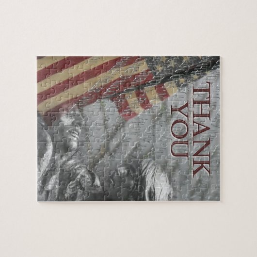 退役軍人ありがとう ジグソーパズル (横)