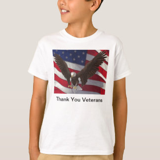 退役軍人ありがとう Tシャツ