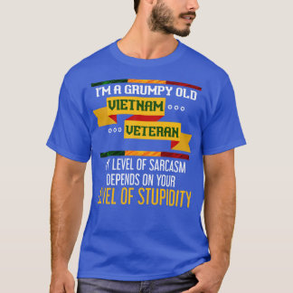 退役軍人おもしろい引用文パトリオットベトナム退役軍人 Tシャツ