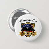 退役軍人があること誇りを持った 缶バッジ (正面&裏面)