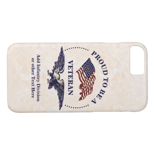 退役軍人があること誇りを持った Case-Mate iPhoneケース (裏面(横))