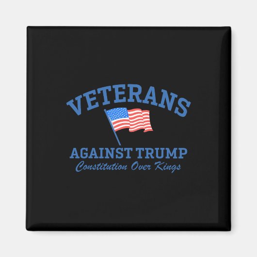 退役軍人のトランプ憲法に対する王1 マグネット (正面)