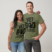 退役軍人のボディ おもしろい 父のボディ 退役軍人の日 ユーモア ギフト Tシャツ (ユニセックス)