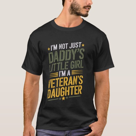 退役軍人の娘 Tシャツ (正面)