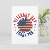 退役軍人の日ありがとう サンキューカード (スタンド正面)