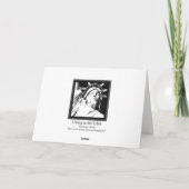 退役軍人の日に仕えた者を称える カード (裏面)