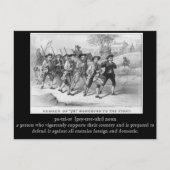 退役軍人の日のはがき ポストカード (正面)