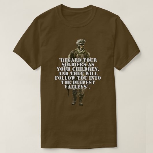 退役軍人の日の引用 Tシャツ (デザイン正面)