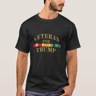 退役軍人の日の退役軍人トランプ愛国的Tシャツ Tシャツ