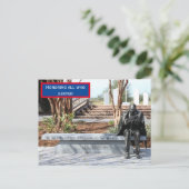 退役軍人の日はがき ポストカード (スタンド正面)