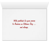 退役軍人の日統一された州国旗 (内部横(下))