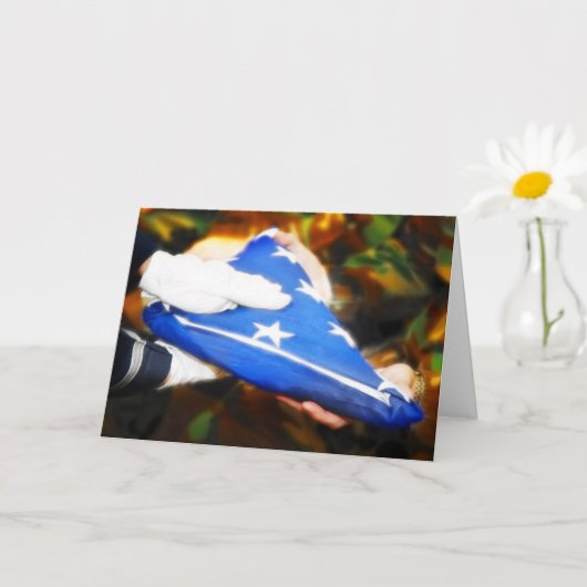 退役軍人の日軍隊式 カード (小さな植物)