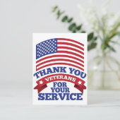 退役軍人の日2025、退役軍人の日2026、Honoring Ser ポストカード (スタンド正面)