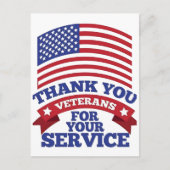 退役軍人の日2025、退役軍人の日2026、Honoring Ser ポストカード (正面)