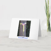 退役軍人の日,ありがとう – 軍隊グリーティングカード サンキューカード (裏面)