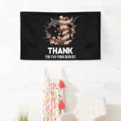 退役軍人の日 – お世話になっております 横断幕 (インサイチュ)