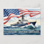 退役軍人の日 - すべての従軍者に敬意を表す ポストカード (正面)