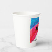 退役軍人の日 - すべての従軍者に敬意を表す 紙コップ (右)