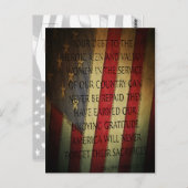 退役軍人の日 ハリー・S・トルーマン ポストカード (正面/裏面)