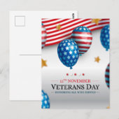 退役軍人の日 ポストカード (正面/裏面)