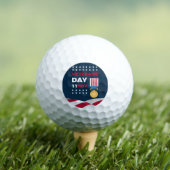 退役軍人の日 – 務めた全員を称える ゴルフボール (インサイチュ 木)